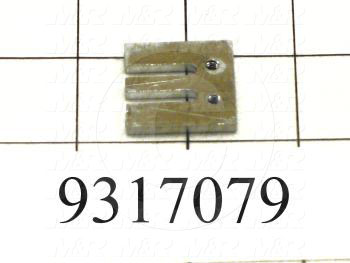 Fabricated Parts, Sensor Bracket, 1.75 in. Length, 1.00 in. Width, 0.13 in. Thickness