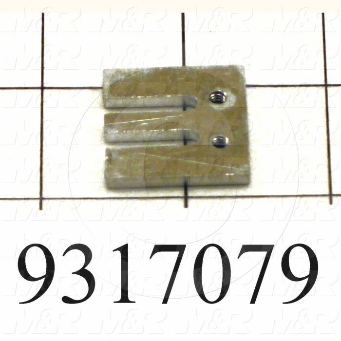 Fabricated Parts, Sensor Bracket, 1.75 in. Length, 1.00 in. Width, 0.13 in. Thickness