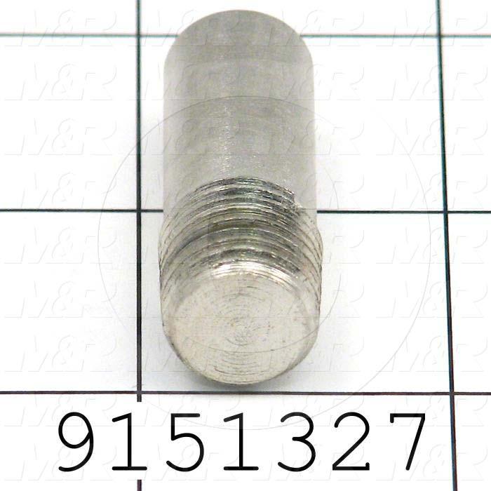 Fabricated Parts, Shaft For Gun, 1.50 in. Length, 0.50 in. Diameter