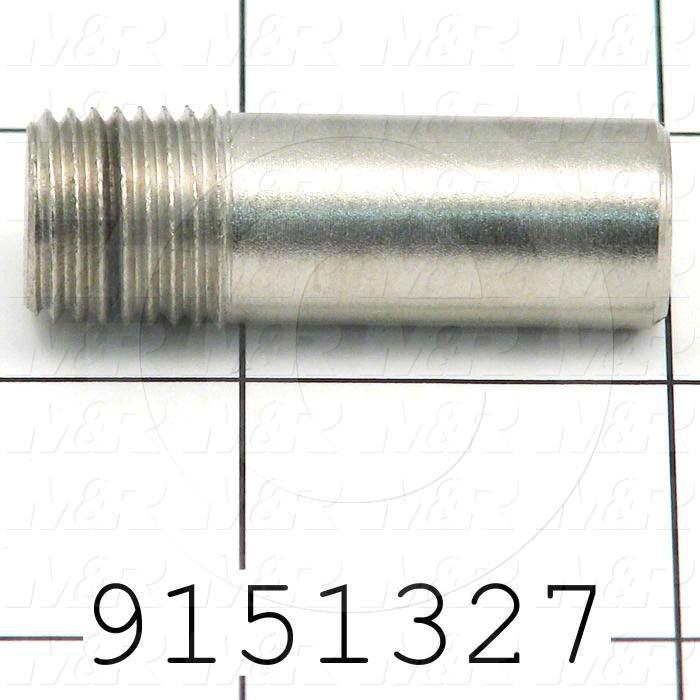 Fabricated Parts, Shaft For Gun, 1.50 in. Length, 0.50 in. Diameter