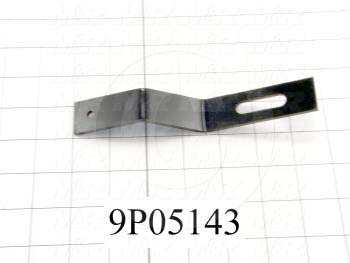 Fabricated Parts, Sheet Guide Short Finger, 6.50 in. Length, 1.00 in. Width, 1.47 in. Height