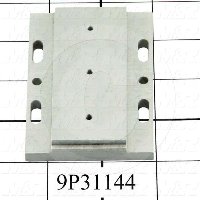 Fabricated Parts, Sheet Locator Cylinder Attachment, 3.50 in. Length, 2.38 in. Width, 0.50 in. Height