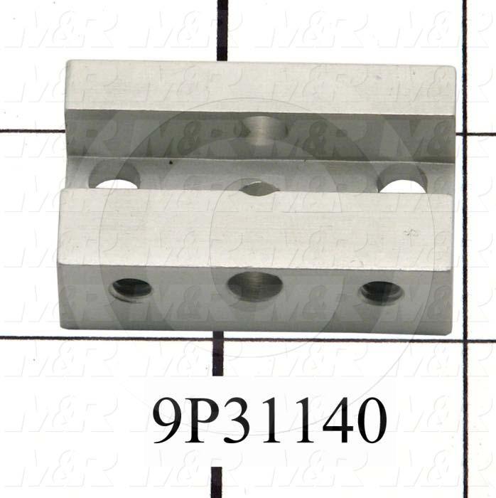 Fabricated Parts, Sheet Stop Pivot Base, 1.59 in. Length, 1.00 in. Width, 0.50 in. Height