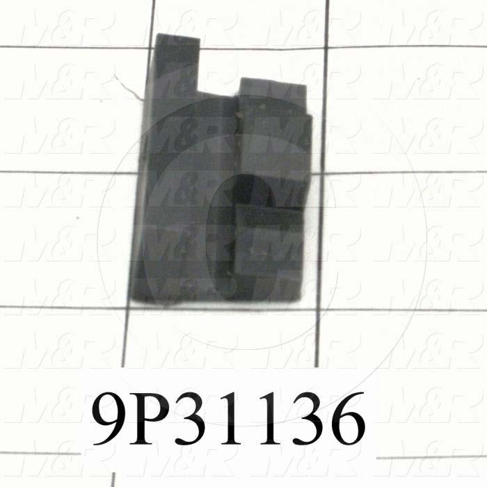 Fabricated Parts, Sheet Stopper, 1.50 in. Length, 0.56 in. Width, 0.87 in. Height