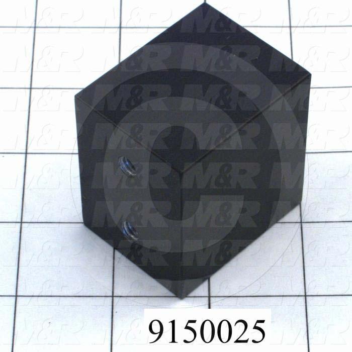 Fabricated Parts, Shock Stop Block, 2.00 in. Length, 1.88 in. Width, 1.50 in. Height