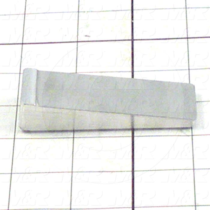 Fabricated Parts, Short Stopper, 3.00 in. Length, 1.13 in. Width, 0.59 in. Height