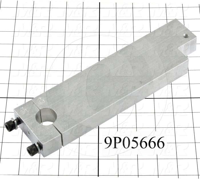 Fabricated Parts, Shutter Activating Lever, 9.25 in. Length, 1.63 in. Width, 1.00 in. Thickness
