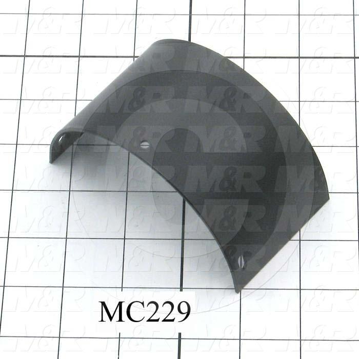 Fabricated Parts, Shutter Support Sector, 2.50 in. Width, 4.25 in. Diameter, 0.059 in. Thickness, Used In Shutter Housing Assembly