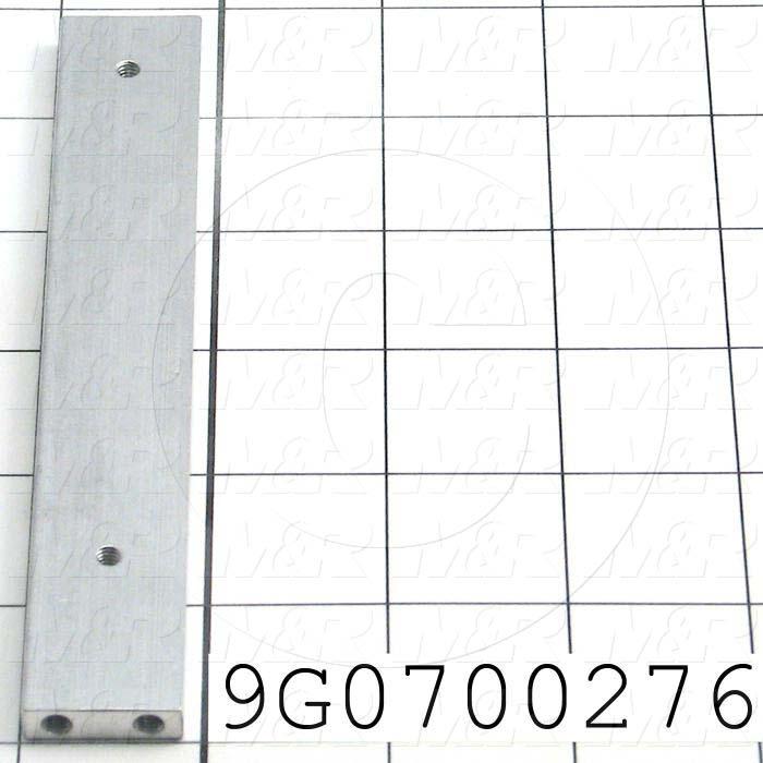 Fabricated Parts, Side Arm, 5.63 in. Length, 0.875 in. Width, 0.25 in. Thickness, Remove All Burrs