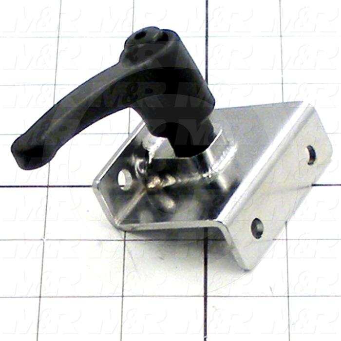 Fabricated Parts, Side Screen Holder Mounting Bracket With Hand