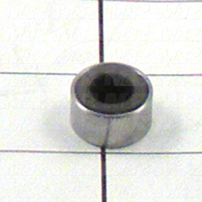 Fabricated Parts, Sleeve Bearing Assembly, 0.73 in. Diameter, 0.38 in. Thickness