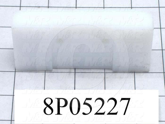 Fabricated Parts, Slide Block, 4.50 in. Length, 2.13 in. Width, 1.00 in. Thickness