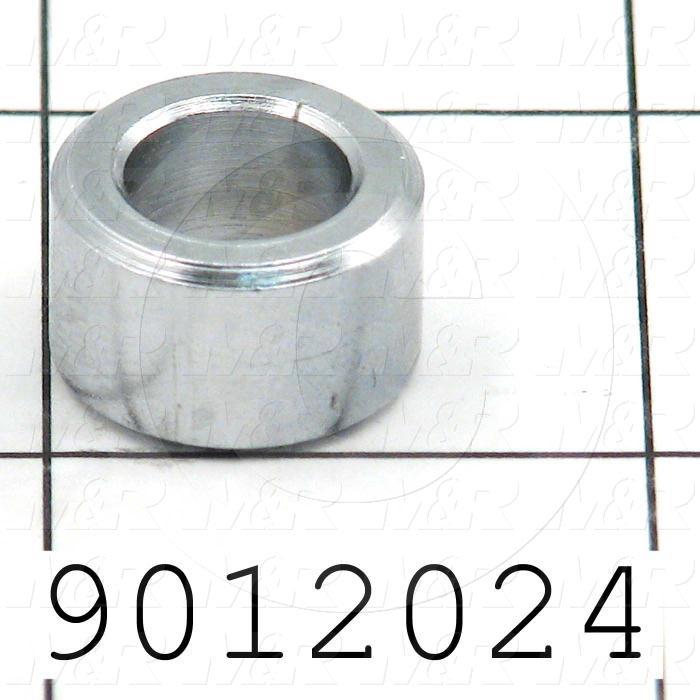 Fabricated Parts, Spacer, 0.38 in. Length, 0.63 in. Diameter