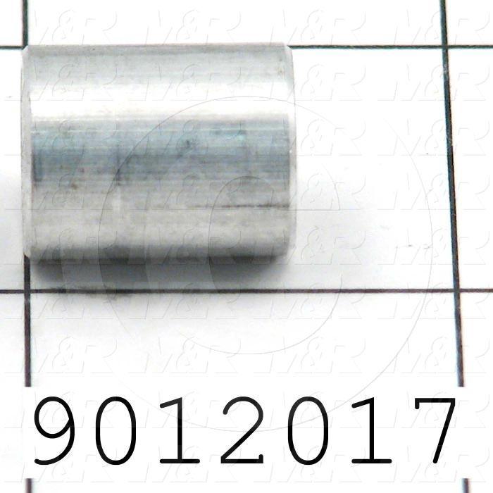 Fabricated Parts, Spacer, 0.63 in. Length, 0.50 in. Diameter