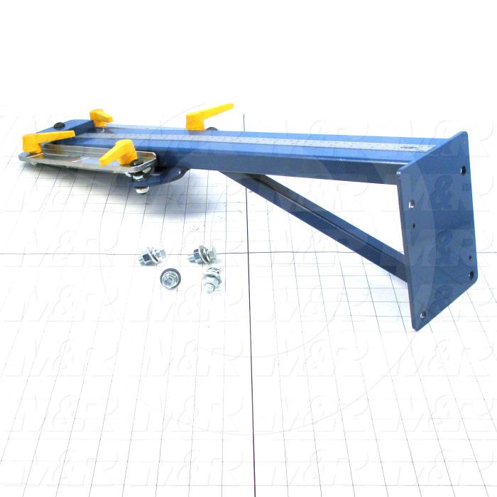 Fabricated Parts, Spider Arm Assembly, 23.94 in. Length, 5.50 in. Height, 6.13 in. Diameter