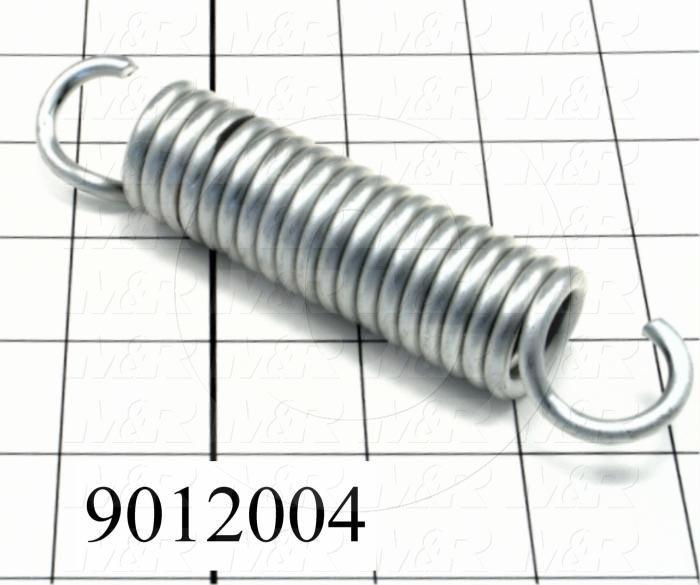 Fabricated Parts, Spring, 4.20 in. Length, 1.00 in. Diameter