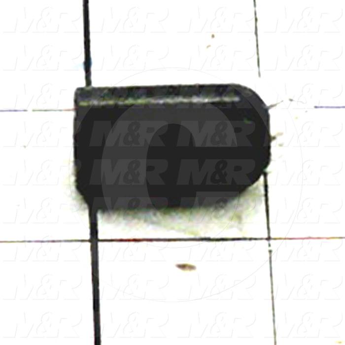Fabricated Parts, Spring Stop Cap, 1.13 in. Length, 0.63 in. Diameter