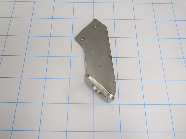 Fabricated Parts, Top Proximity Mounting Bracket, 3.00 in. Length, 2.66 in. Width, 1.50 in. Height