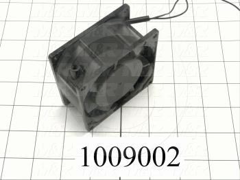 Fans, AC Fan, 3", 230VAC, 50/60Hz, without Guard, with Cord