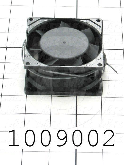 Fans, AC Fan, 3", 230VAC, 50/60Hz, without Guard, with Cord