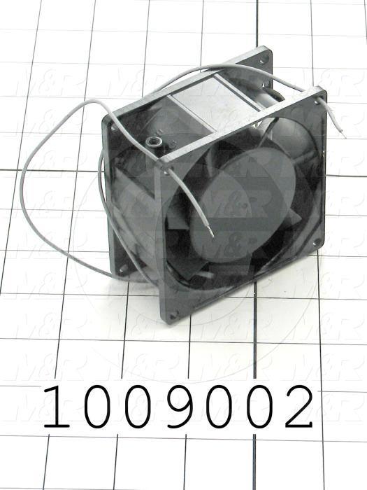 Fans, AC Fan, 3", 230VAC, 50/60Hz, without Guard, with Cord