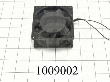 Fans, AC Fan, 3", 230VAC, 50/60Hz, without Guard, with Cord