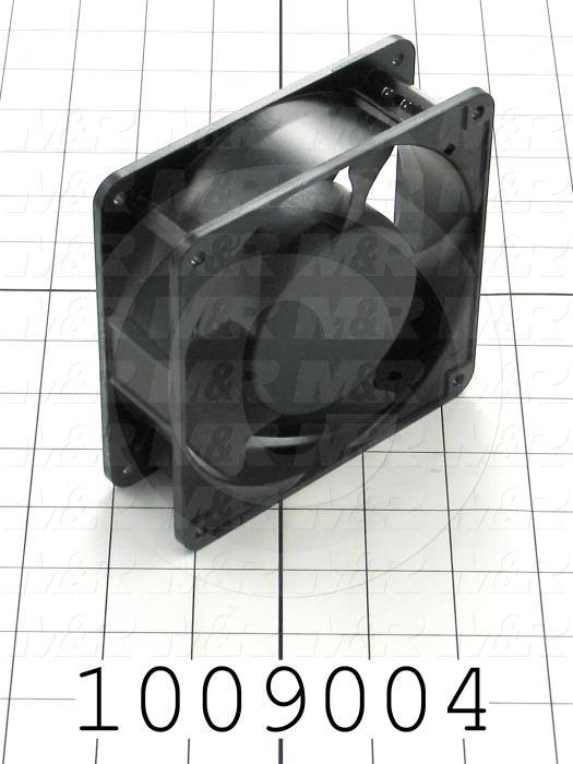 Fans, AC Fan, 4.69", 18W, 230VAC, 50/60Hz, 106CFM
