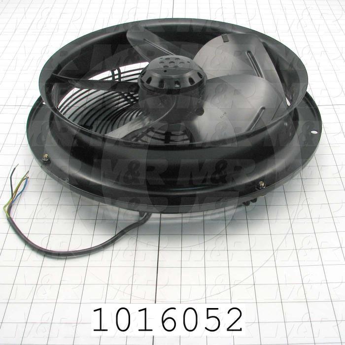 Fans, AC Fan, 68W, 230VAC, 0.3A, 50/60Hz, 1135CFM