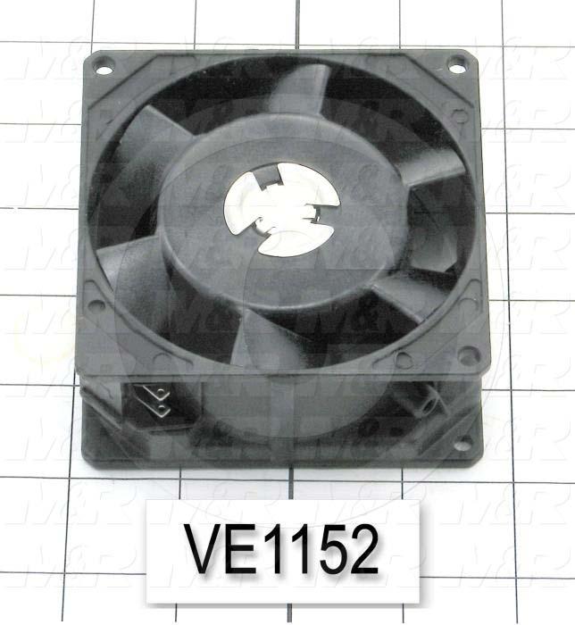 Fans, Axial Fan, 230VAC, 115CFM
