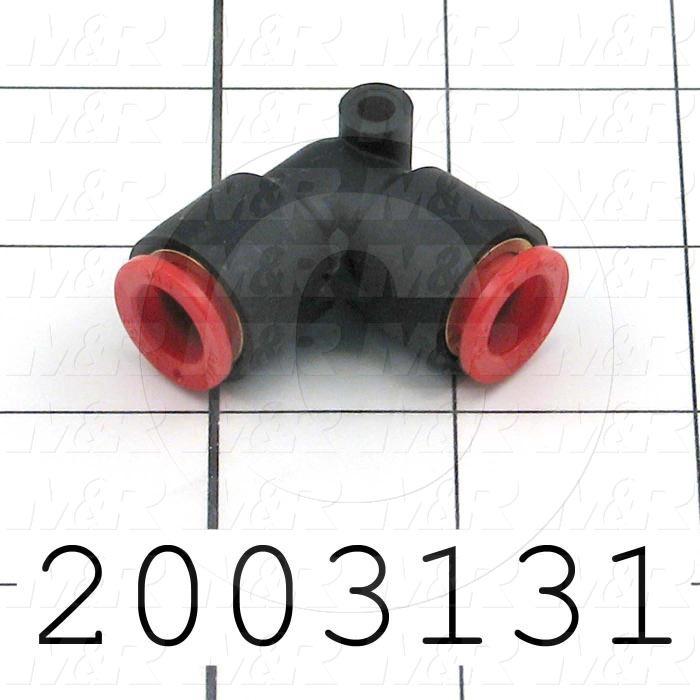 Fitting, 3/8" Tube OD, Elbow