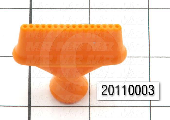 Fitting, Snap In Mounting Type, Straight, Female