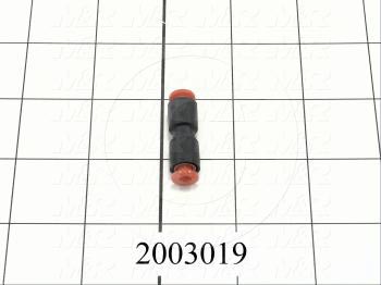 Fitting, Union Mounting Type, 5/32" Tube OD, Straight, M6x.75P Fitting In