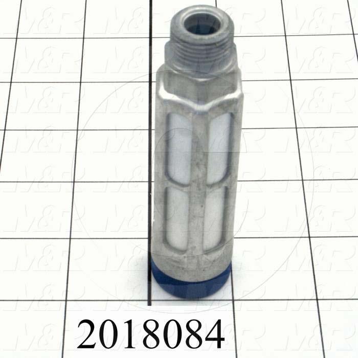 Flow Control, Silencer Function Type, 3/8" NPT Port In, 1700 l/min Flow Rate