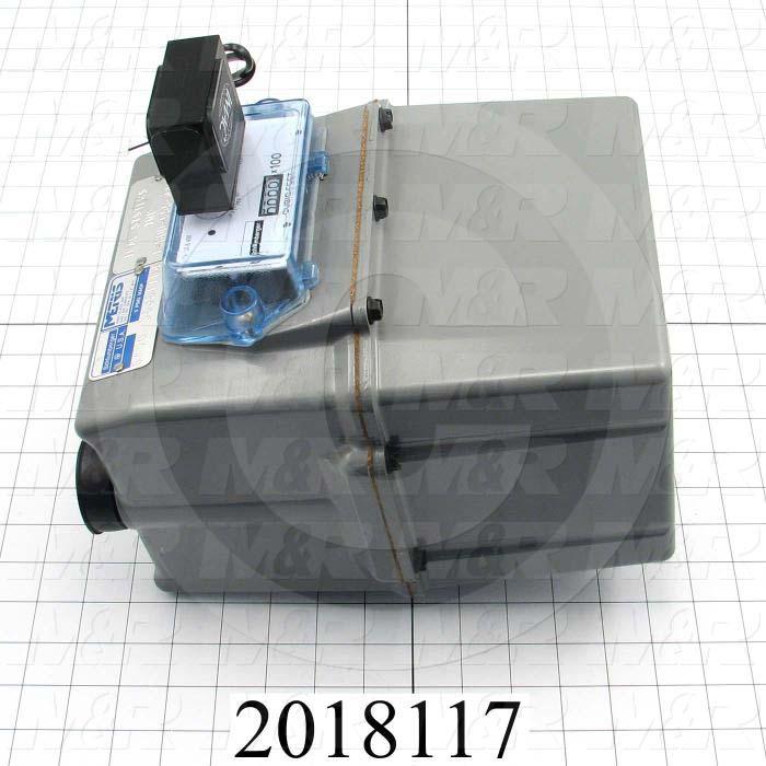 Flow Meters, Thread Size 1" NPT, Flow Rate 250 CFH, Max. Pressure 5.0 Psi