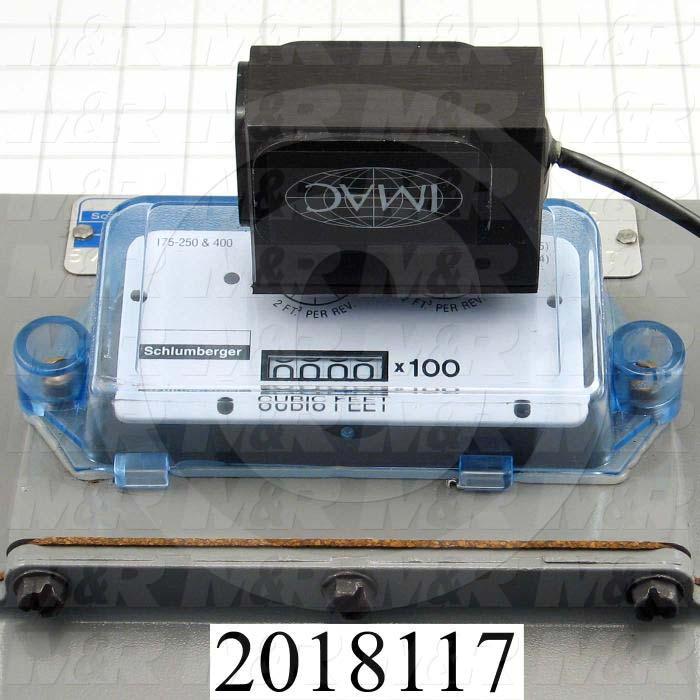 Flow Meters, Thread Size 1" NPT, Flow Rate 250 CFH, Max. Pressure 5.0 Psi