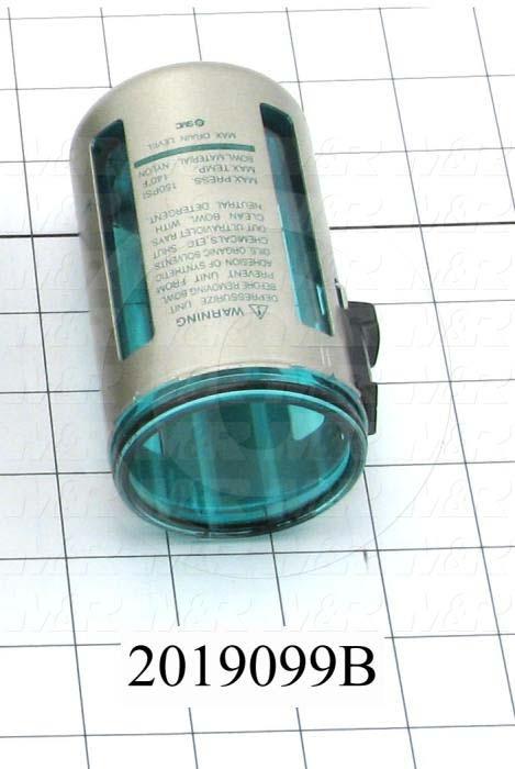 FLR Accessories, Nylon Material, 1/2" NPT Thread Size, Works with SMC 2019099-A