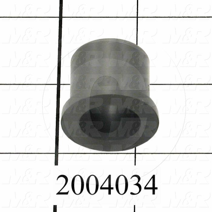 Friction Bearings, Flanged Type, Iglide M250 Material, 0.75 in. Inside Diameter, 1.00" Outside Diameter, 1.250" Flange Diameter, 0.156" Flange Thickness, 1.00" Overall Length