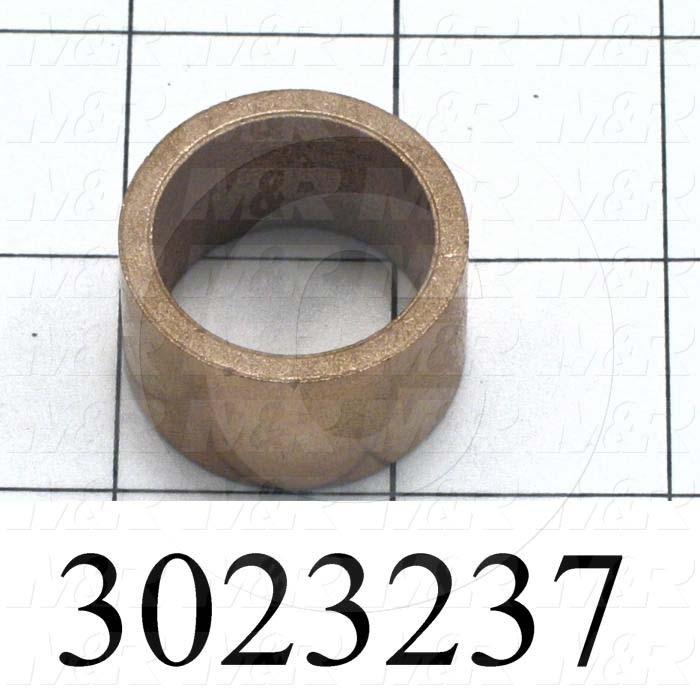Friction Bearings, Plain Cylindrical Type, Bronze Material, 1.00" Inside Diameter, 1.25 in. Outside Diameter, 0.750" Overall Length