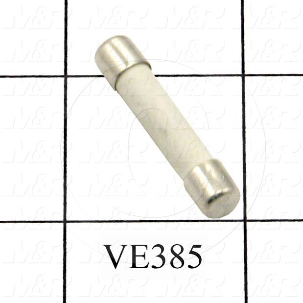 Fuse, Ceramic Tube, 250VAC, 10A, Time Delayed