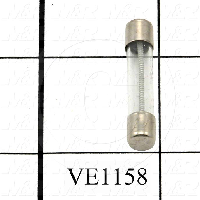 Fuse, Glass, 250VAC, 3A
