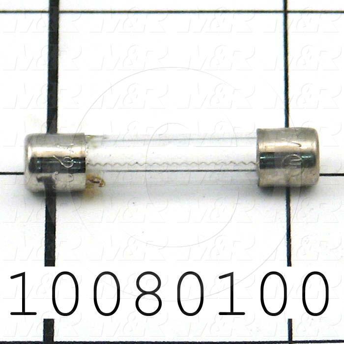 Fuse, Glass, 250VAC, 6A