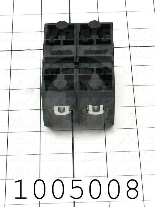 Fuse Holder, 2 Poles, 30A, 600VAC