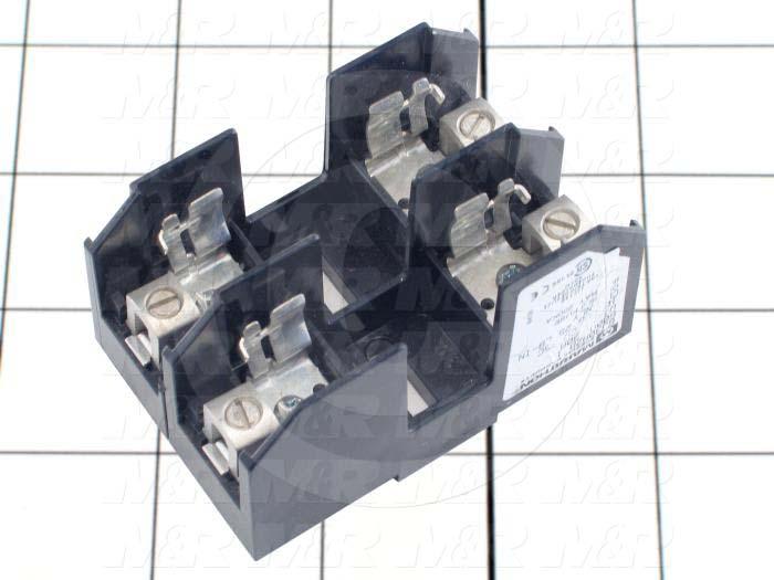 Fuse Holder, 2 Poles, 60A, 600VAC