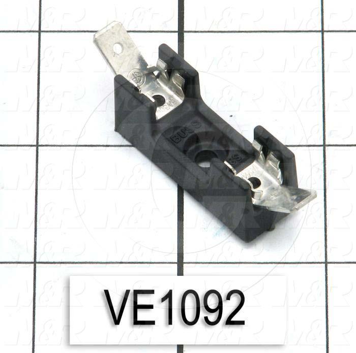 Fuse Holder, Bolt-in Mounting, 1 Pole, 20A, 300V