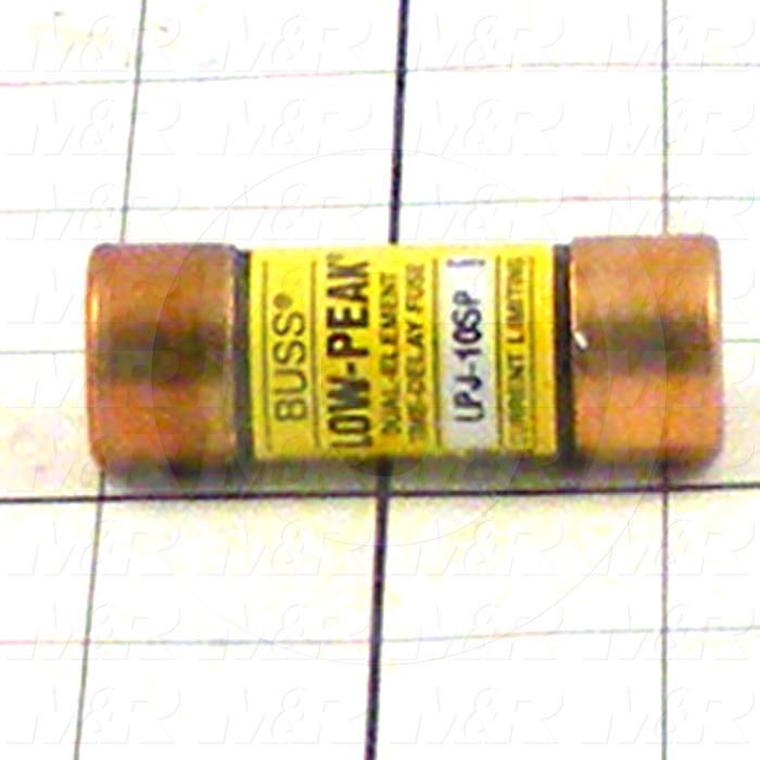 Fuse, J, 600VAC, 10A, Time Delayed