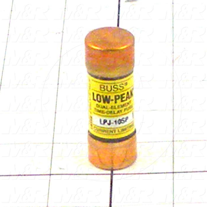 Fuse, J, 600VAC, 10A, Time Delayed