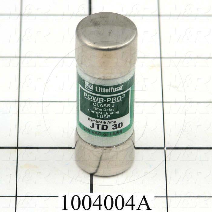 Fuse, J, 600VAC, 30A, Time Delayed