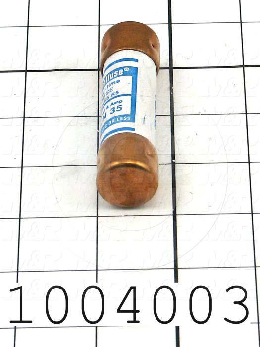 Fuse, K5, 250VAC, 35A, Fast Acting