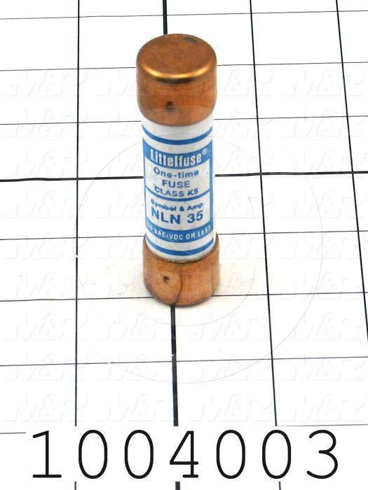 Fuse, K5, 250VAC, 35A, Fast Acting