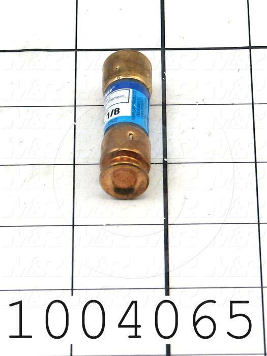 Fuse, RK5, 250VAC, 0.125A, Time Delayed